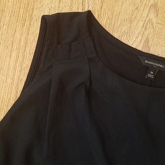 Black Banana Republic Sleeveless Blouse - Picture 2 of 6
